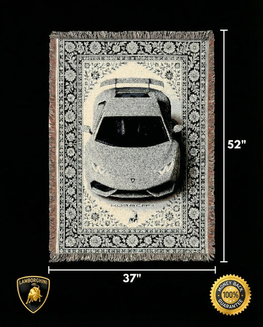 DriftKnit Lamborghini Blanket