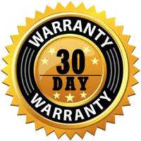 +30 DAY WARRANTY